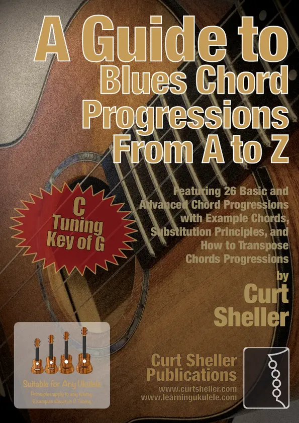 A Guide to Blues Chord Progressions for Ukulele A to Z - G Tuning