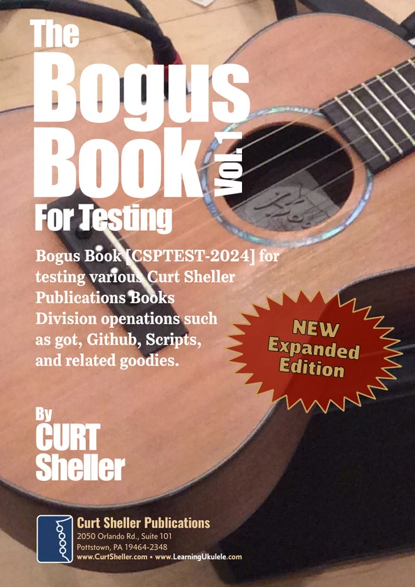 Curt Sheller Publications Bogus TeEsting Book - Vol 1