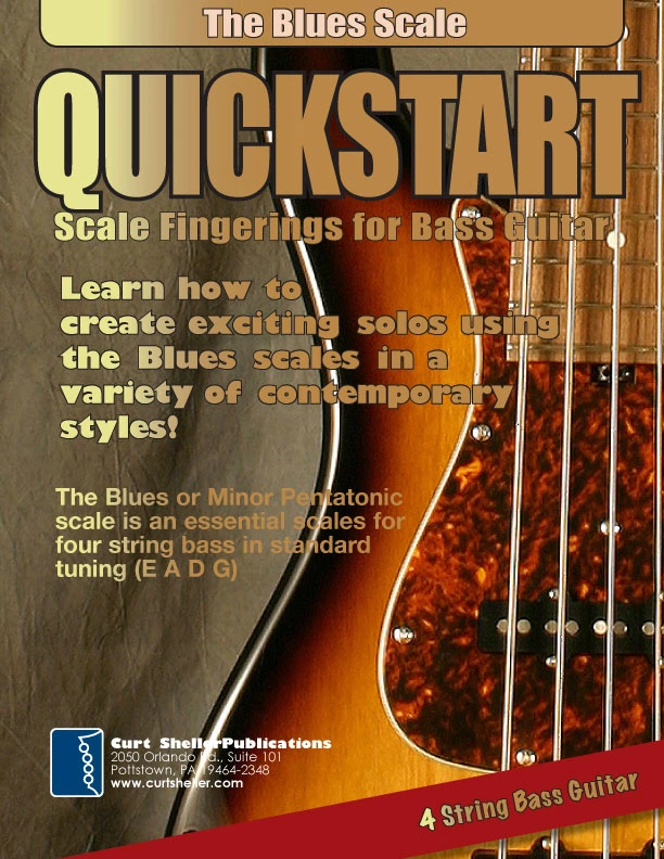 QuickStart Scale Fingerings for Bass Guitar - Blues Scale