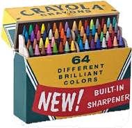 Box of 64 Crayons