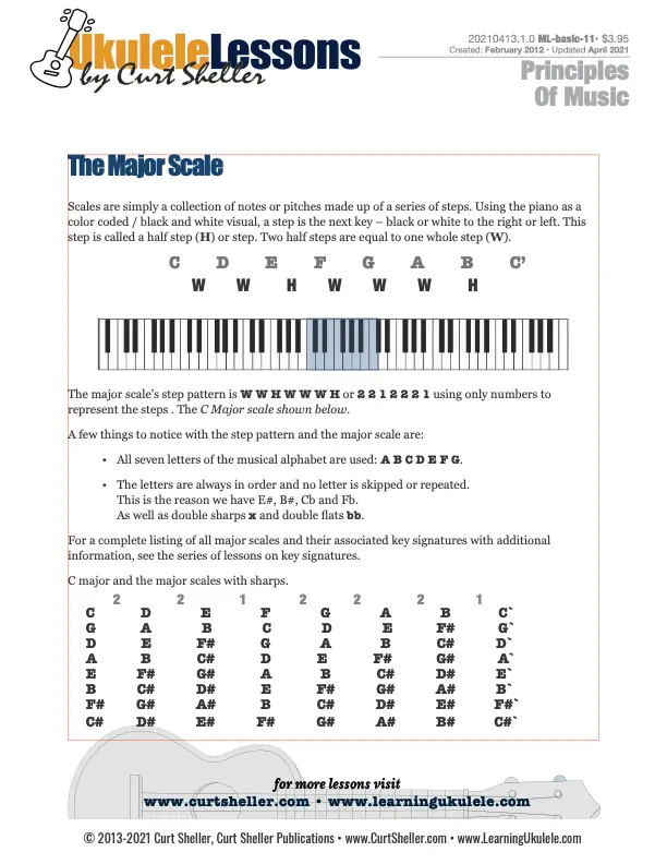 The Major Scale