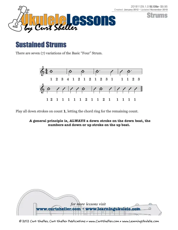 Sustained Strums