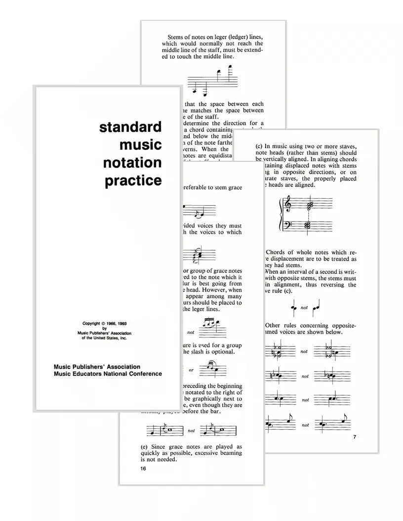 Standard Music Notation