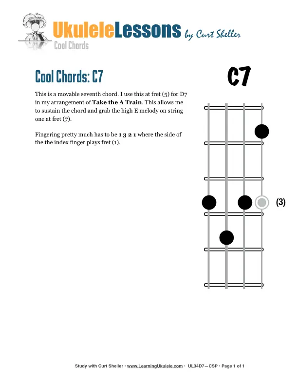 Cool Chords: C7