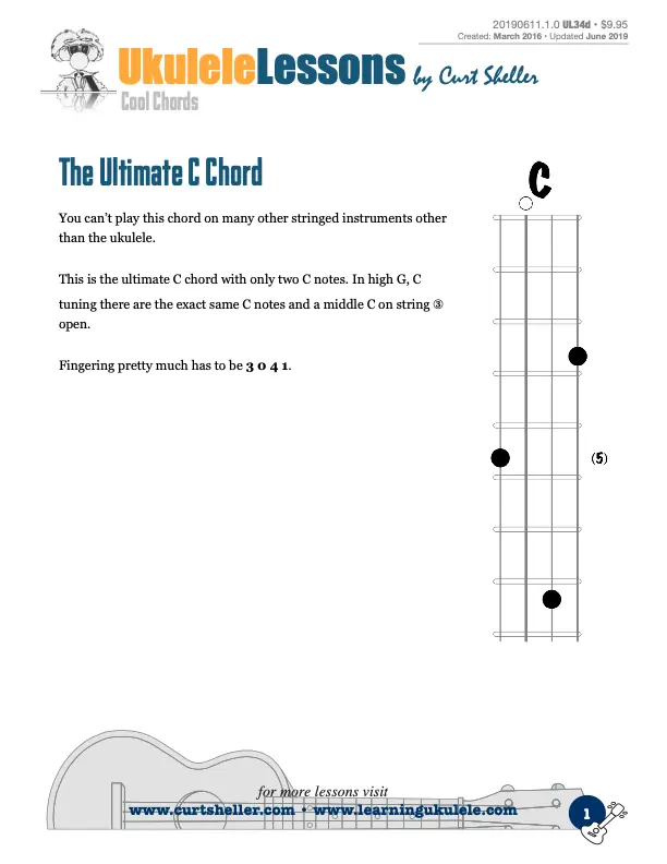The Ultimate C Chord