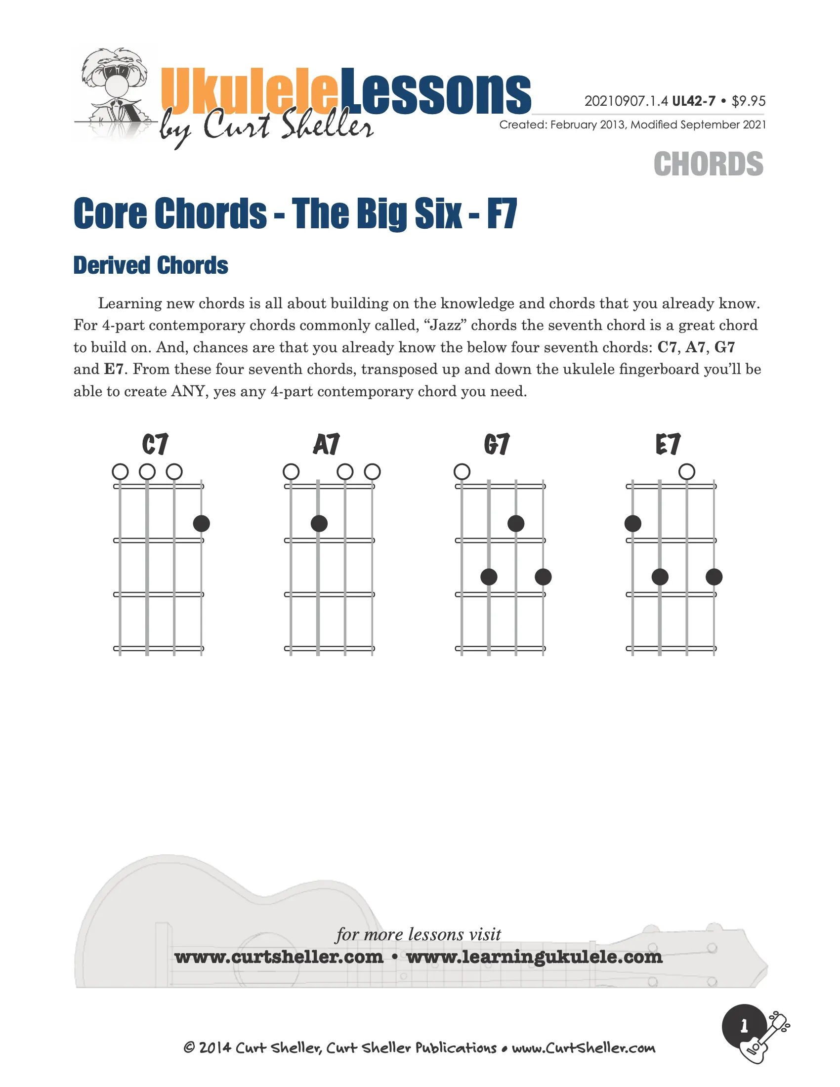 Core Chords - The Big Six - Building a Solid Chord Foundation