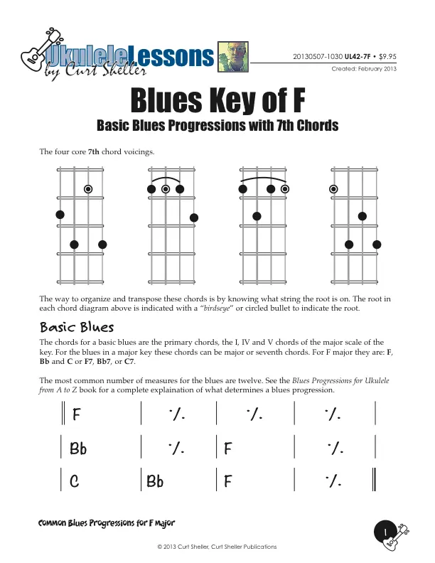 Basic Blues Progressions in F Major
