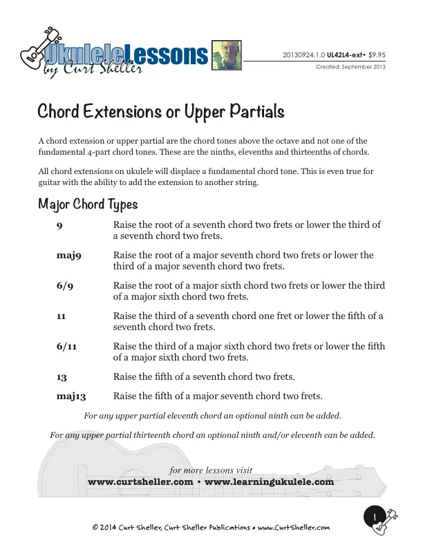 Upper Partials and Chord Extensions