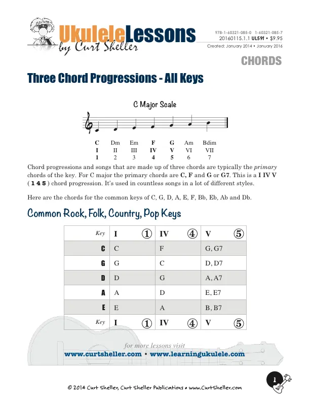 Three Chord Progressions