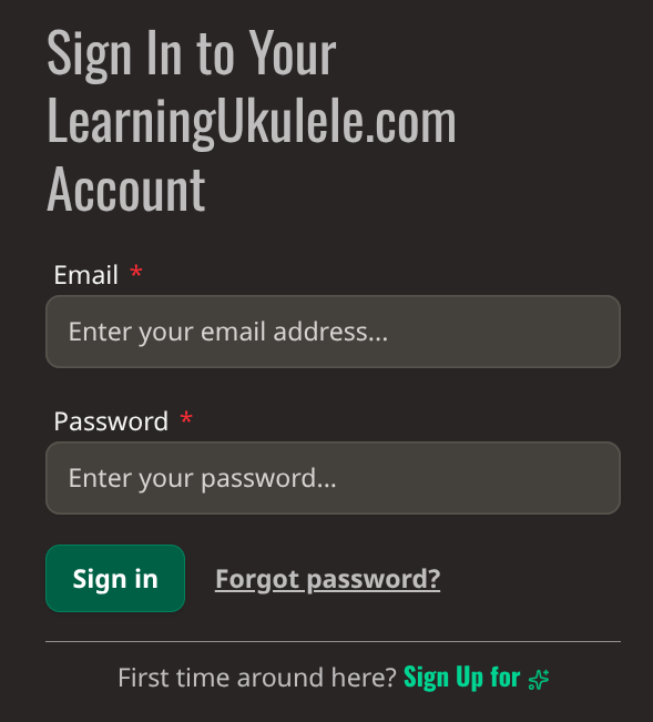 Sign-in
