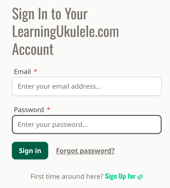 Sign-in